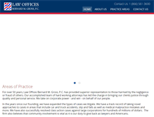 Tablet Screenshot of bernardmgross.com